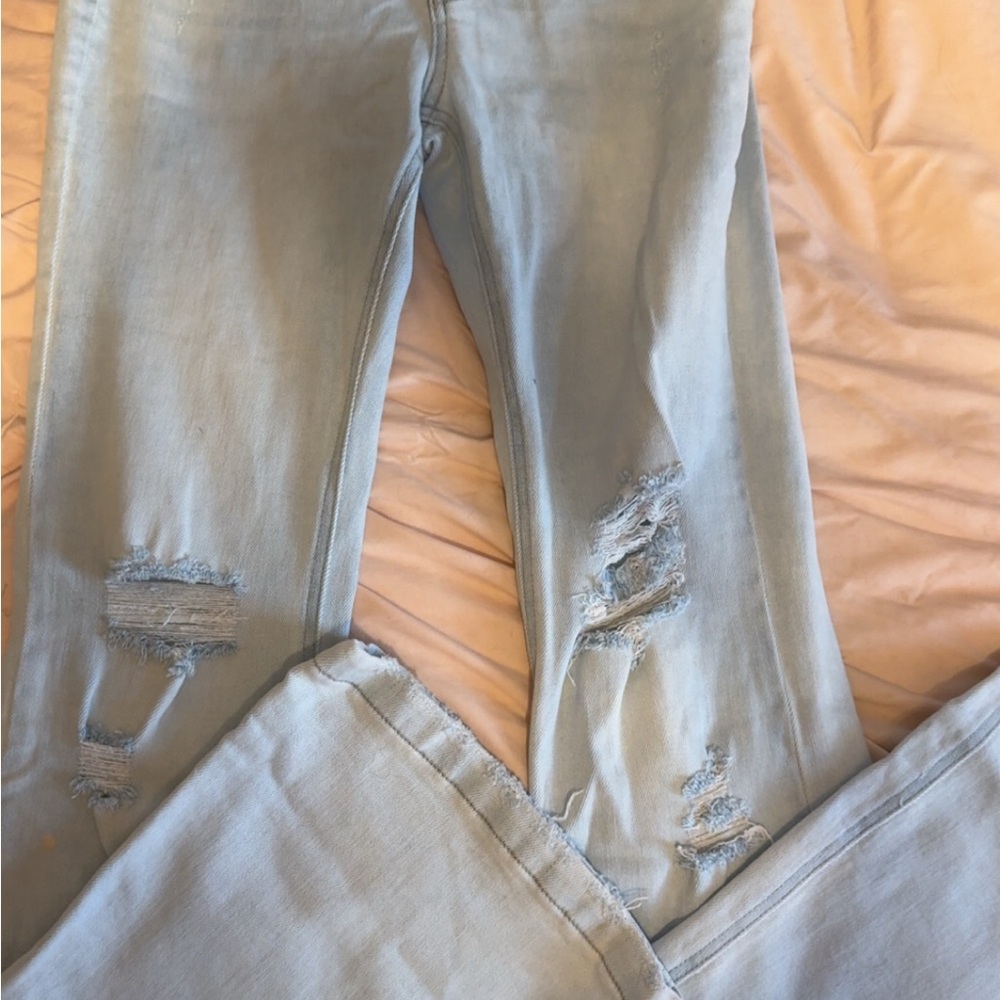 KanCan Light Blue Flare & Wide Leg Jeans